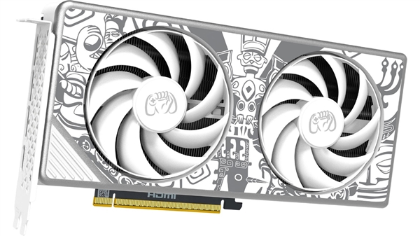 新葡萄娱乐平台打破常规 纯白涂鸦新时尚电竞叛客RTX 5070 X2W评测(图16)