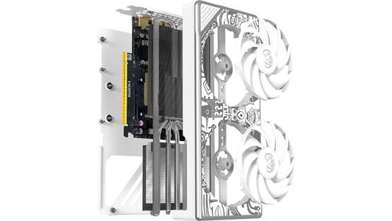 双槽双风扇 电竞新新葡萄娱乐官网时尚 电竞叛客RTX 5070 X2W性能评测(图9)