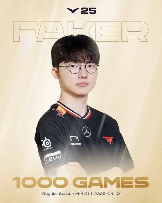 新葡萄娱乐电竞传奇再续写Faker成LCK史上首位千场选手